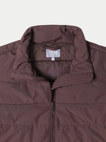 GOBI Cashmere Between-Season Jacket in Red