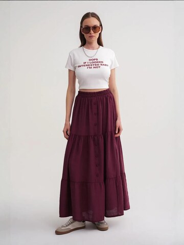 MixRay Skirt in Red