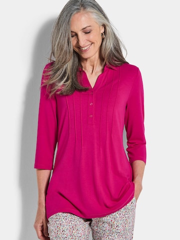 Goldner Tunika in Pink: Vorderseite