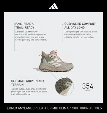 Botine 'Anylander' de la ADIDAS TERREX pe gri