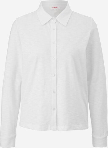 Camicia da donna di s.Oliver in bianco: frontale