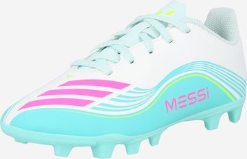 ADIDAS PERFORMANCE Športni čevelj 'F50 MESSI CLUB' | bela barva: sprednja stran