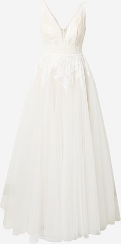 MAGIC BRIDE Evening Dress in Beige: front