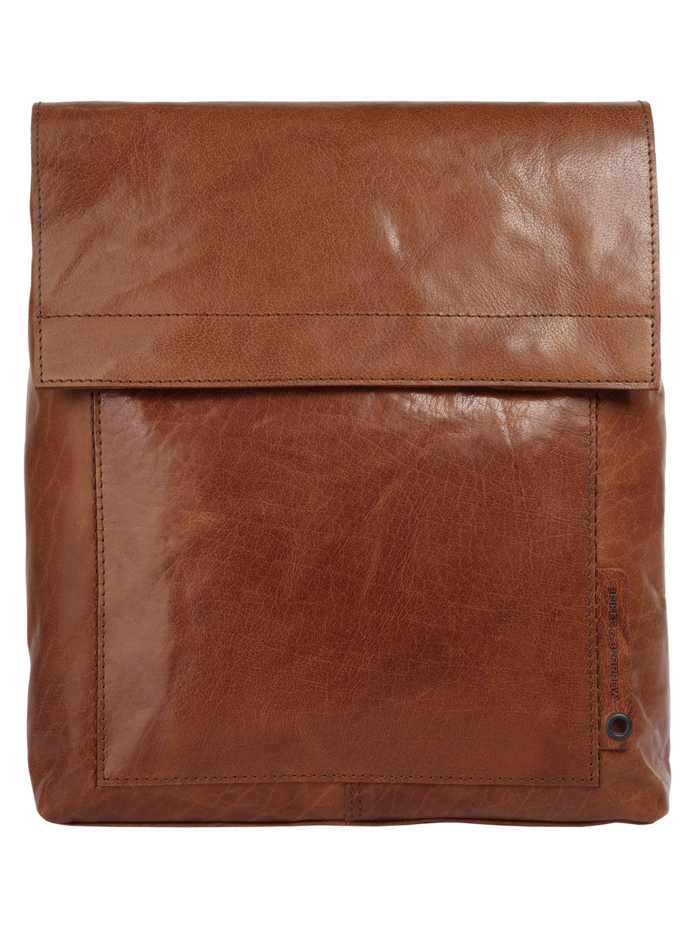 Spikes & Sparrow Backpack in Brown: front