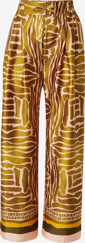 River IslandWide Leg/ Široke nogavice Hlače s naborima - roza boja: prednji dio
