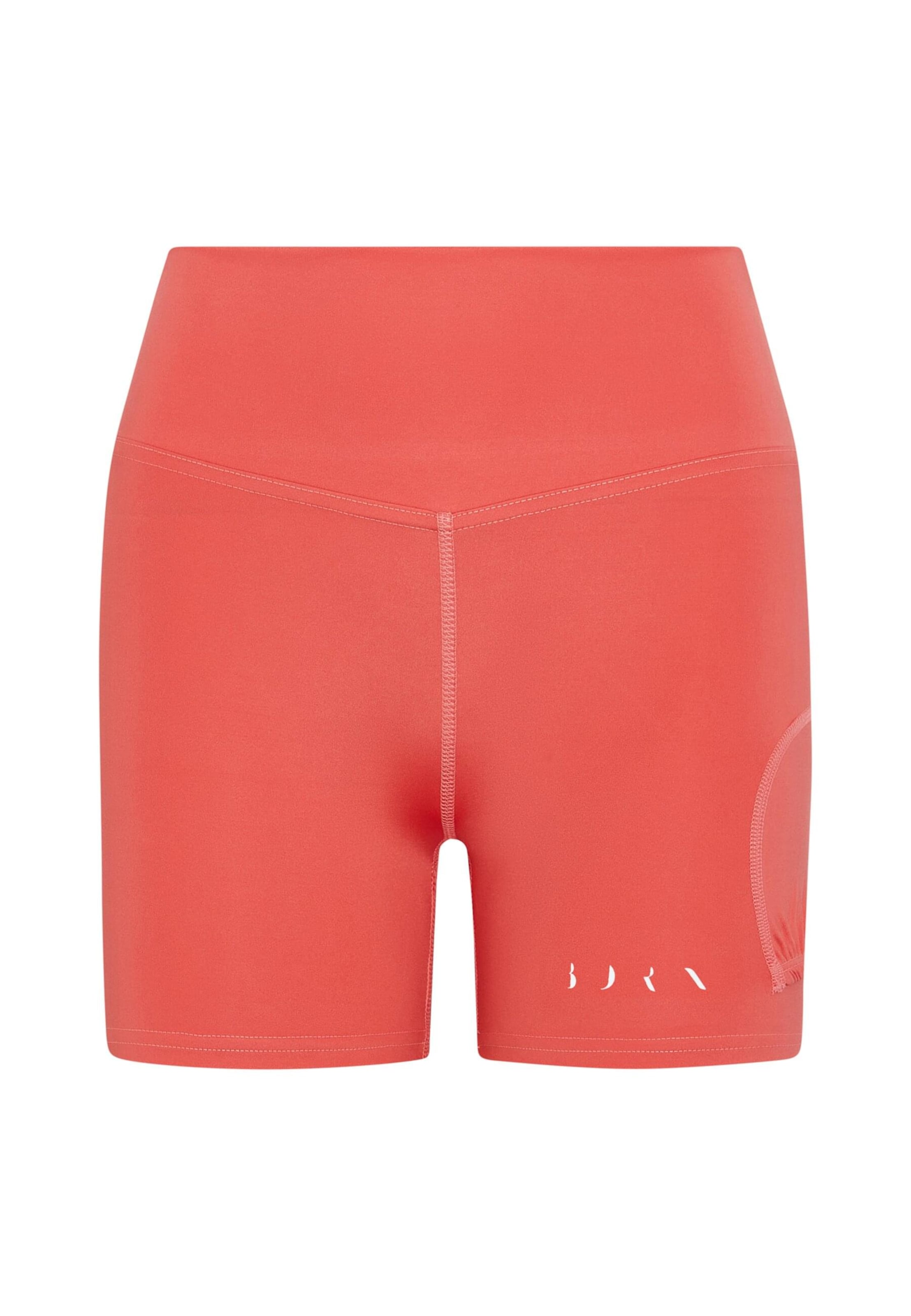 Born Living Yoga Skinny Sports trousers 'Retro' in Orange: front