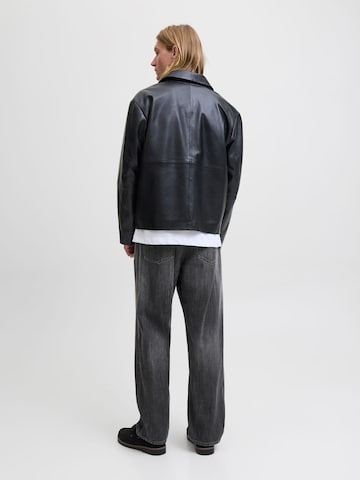juoda JACK & JONES Laisvas Džinsai 'JJIAlex Original'