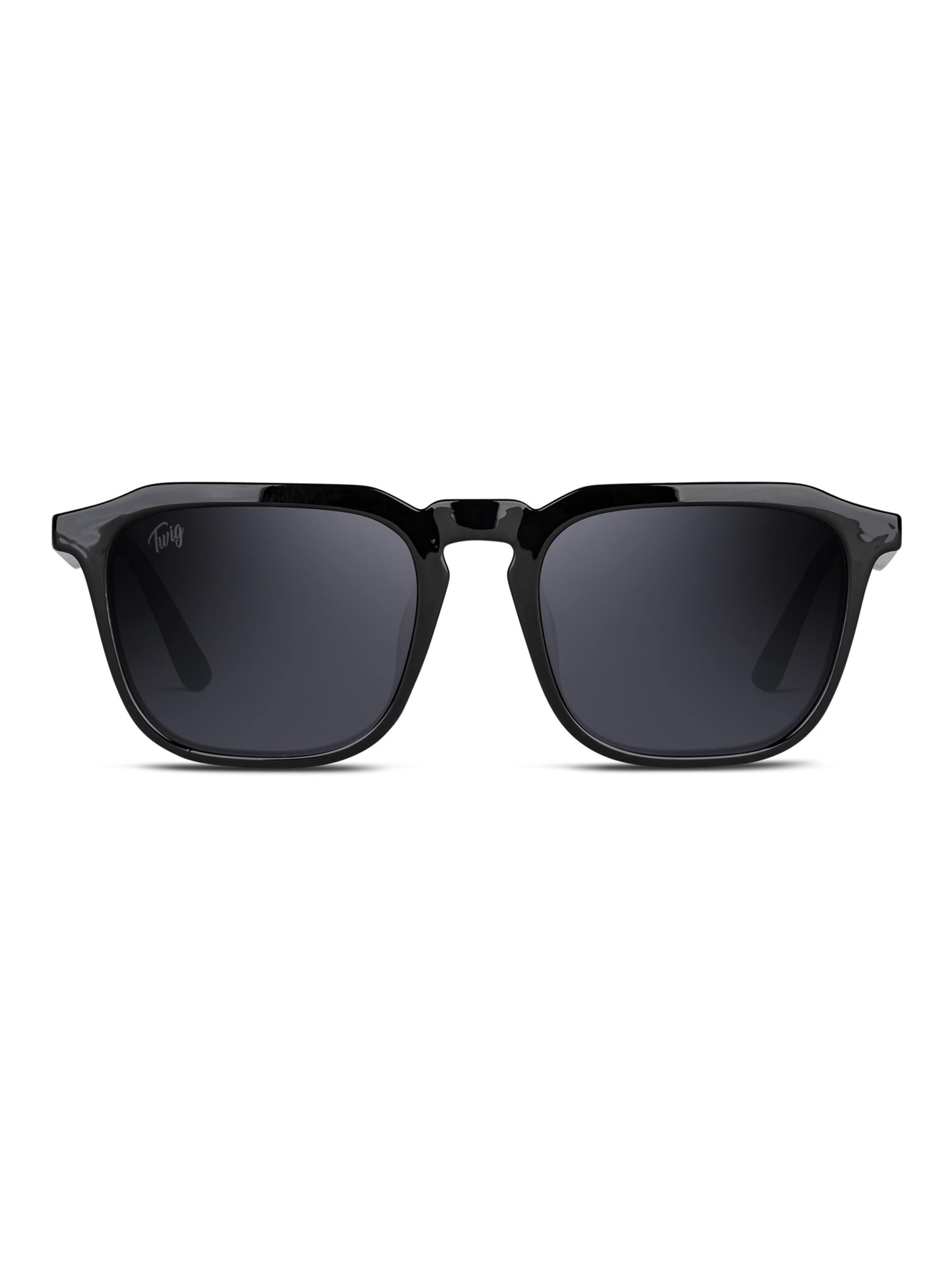 TWIG Concept Milano Okulary przeciwsłoneczne 'Roth' w kolorze czarny