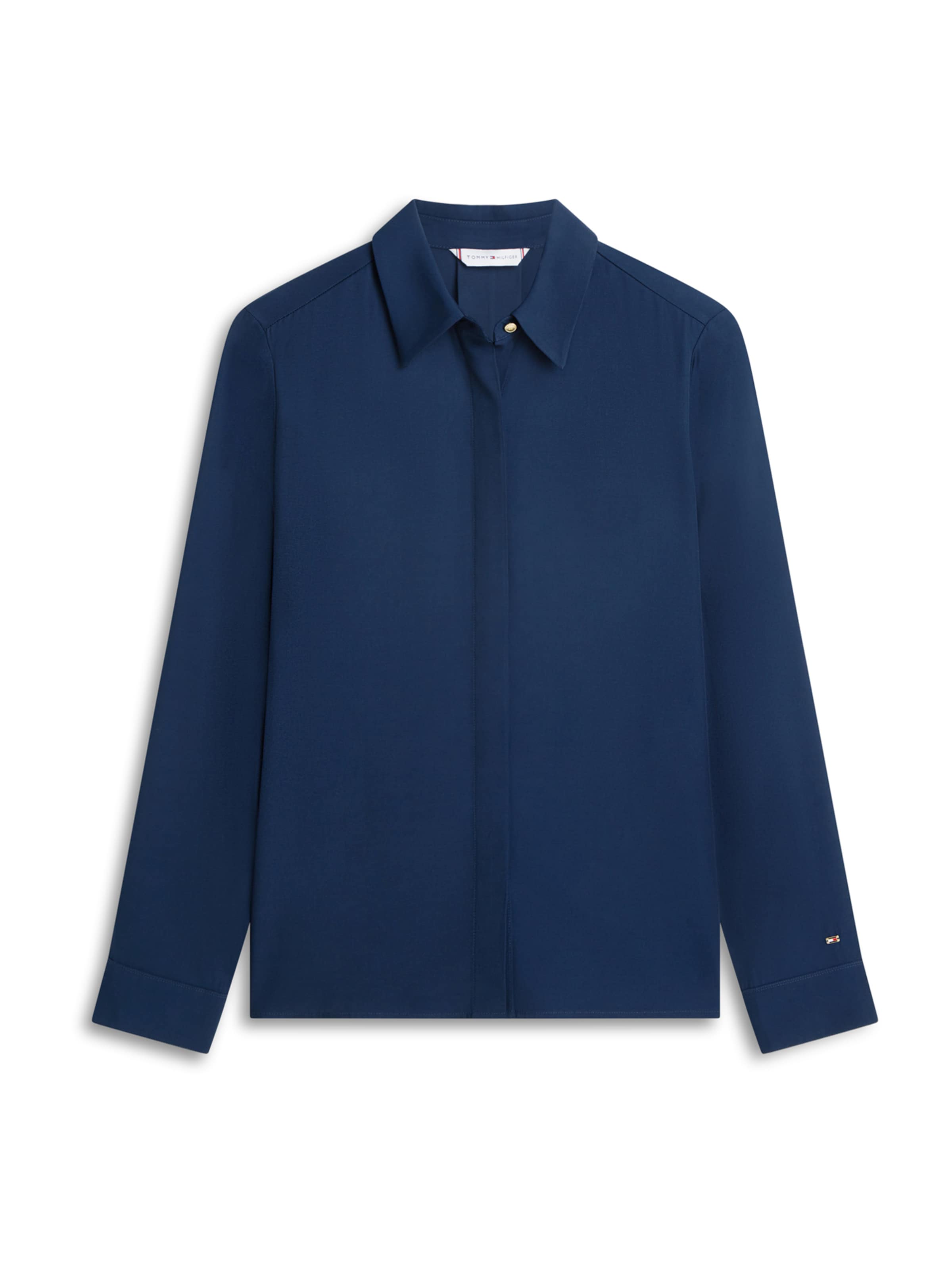 Chemisier TOMMY HILFIGER en bleu : devant