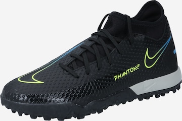 NIKE - Zapatillas de fútbol 'Phantom' en negro: frente