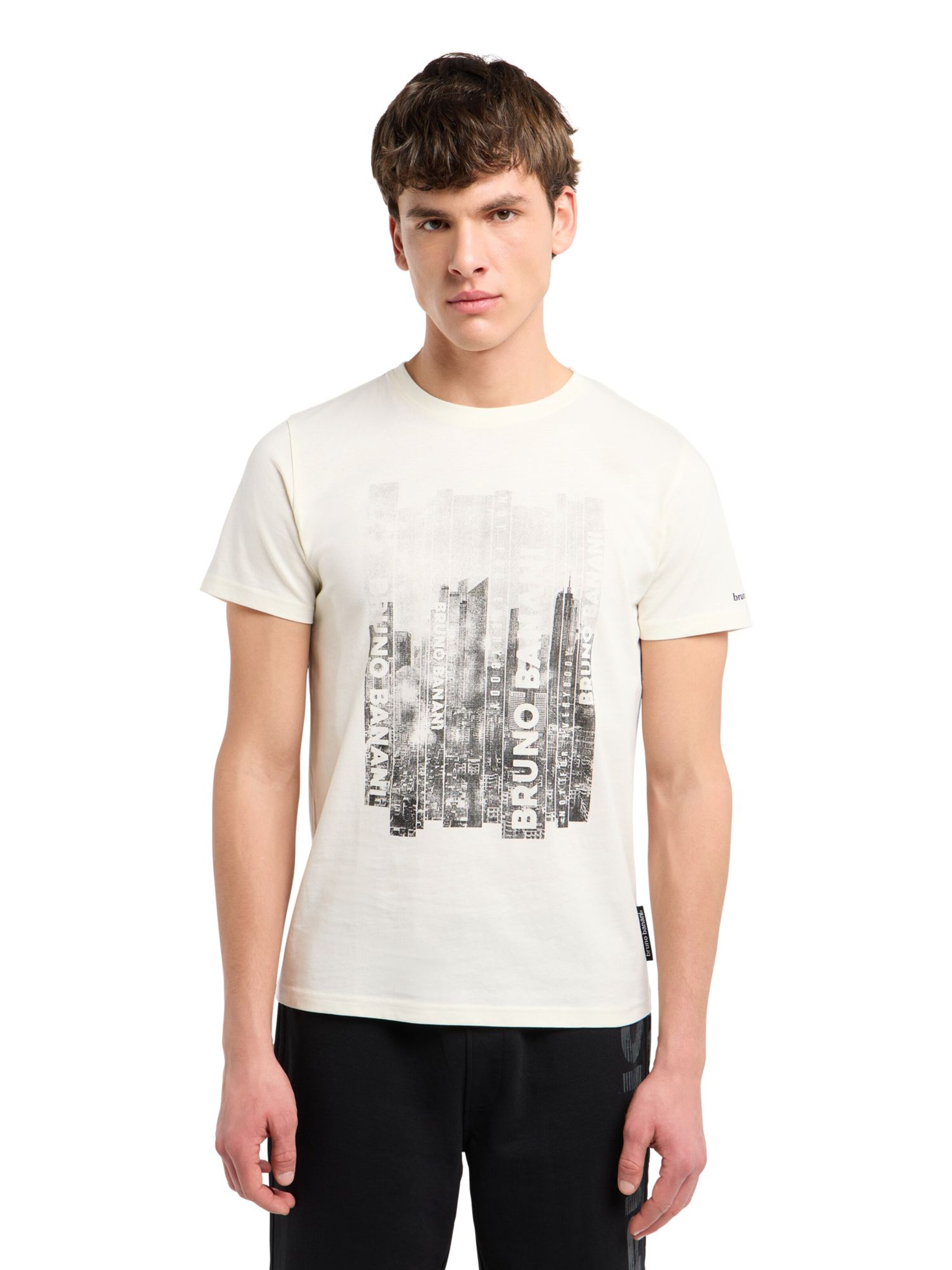 Bruno Banani Shirt 'George' in Beige: front