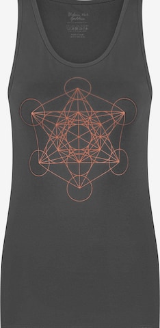 Urban Goddess Yoga & Activewear Sports Top 'Metatron Core' in Grey: front