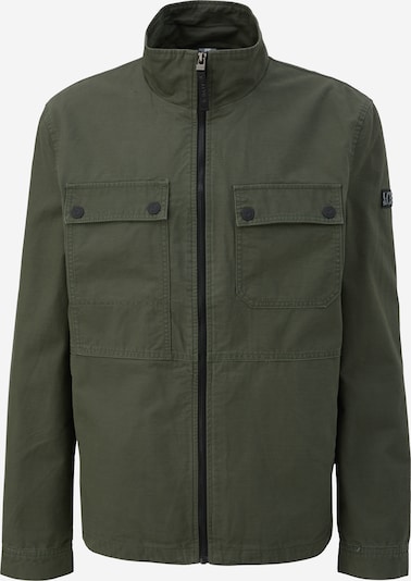 s.Oliver Veste mi-saison en olive / noir, Vue avec produit