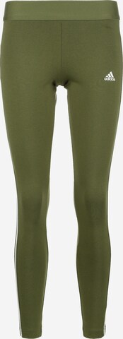 ADIDAS SPORTSWEAR Workout Pants 'Essential' in Green: front