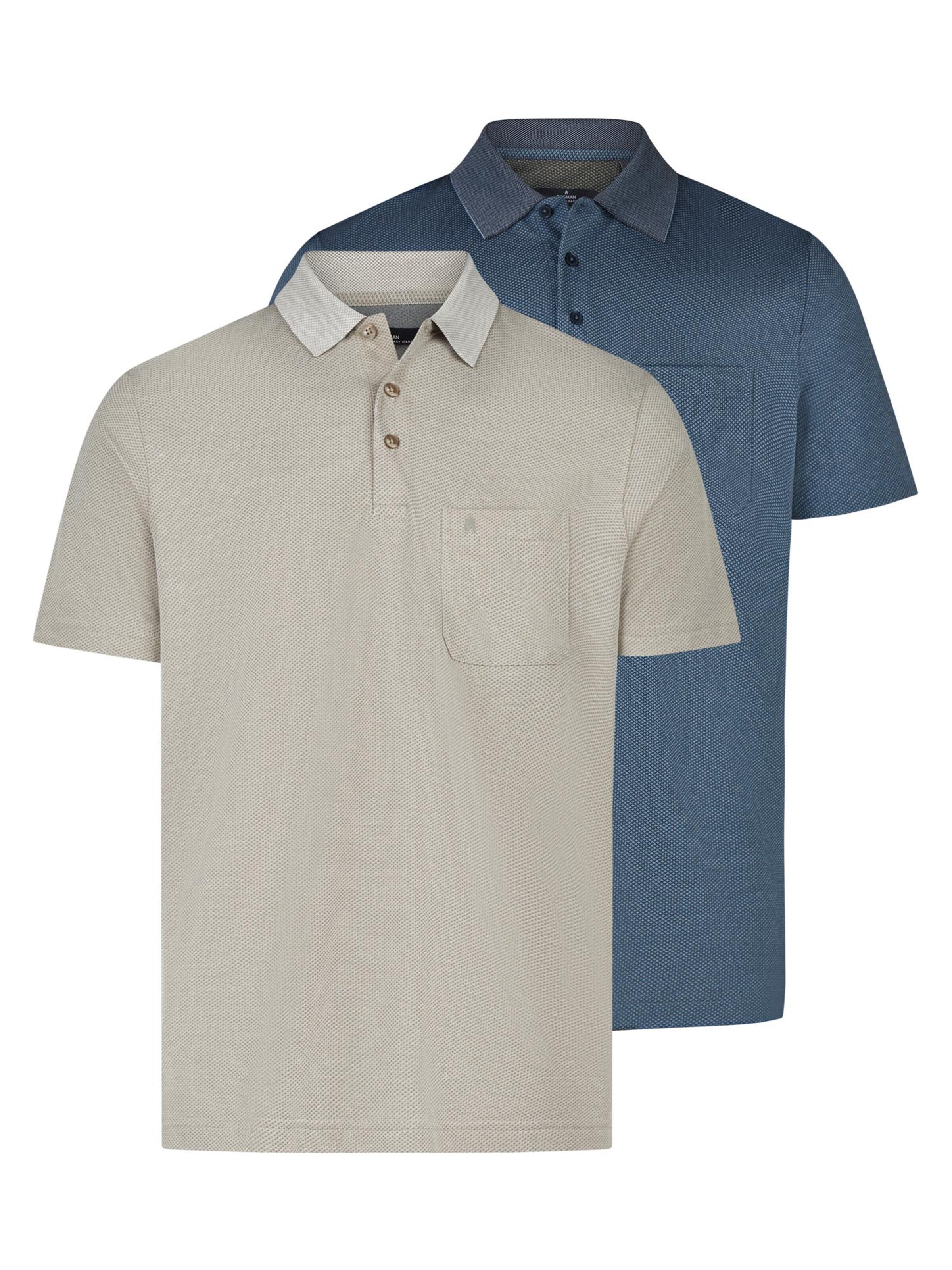 Ragman Shirt 'Basic' in Beige: front