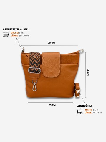 Adel Bags Schultertasche 'Sara' in Braun