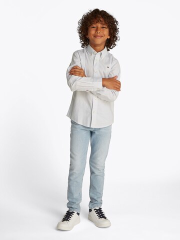 TOMMY HILFIGER Regular fit Overhemd 'Flex' in Blauw: voorkant