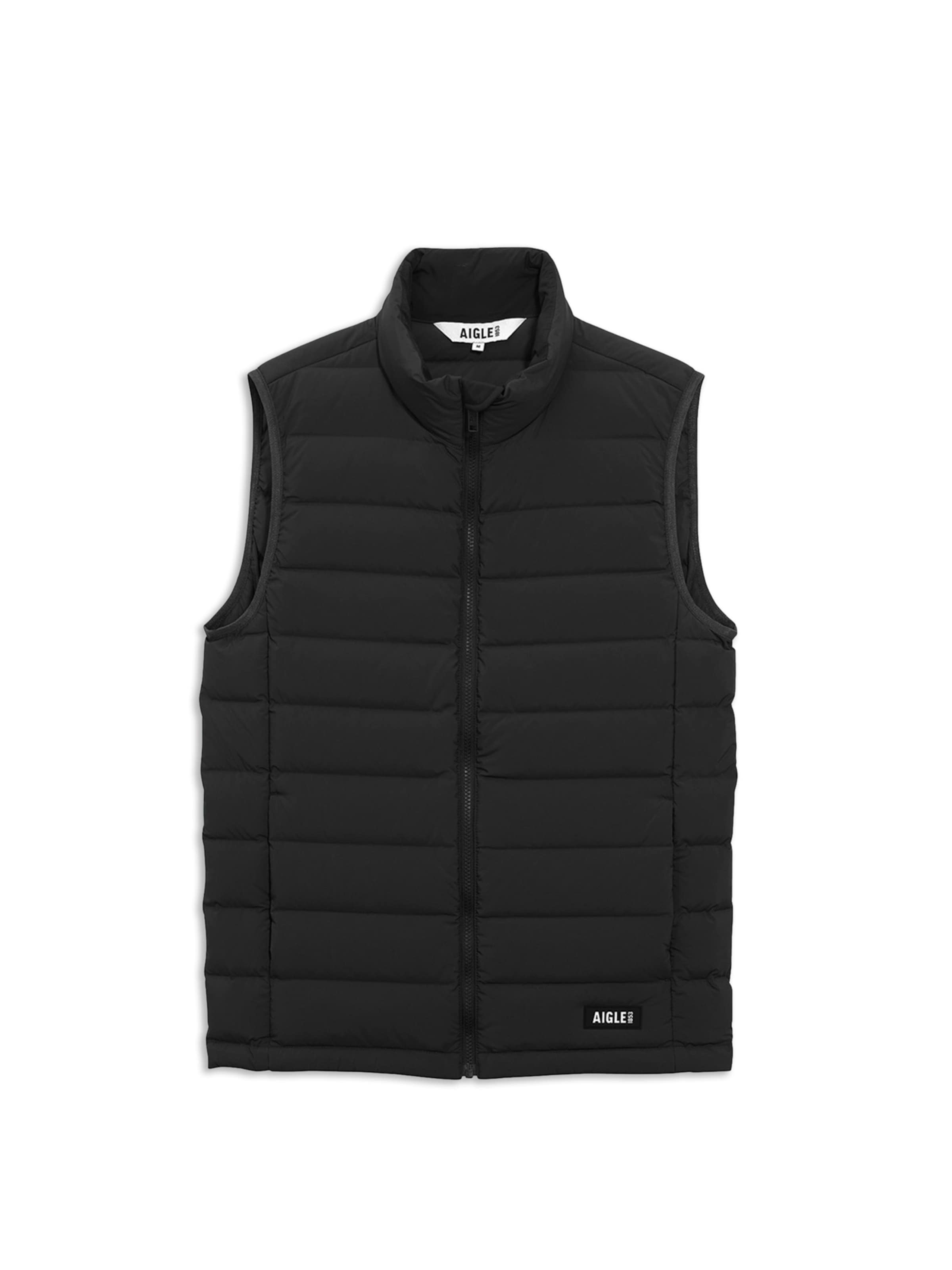 AIGLE - Chaleco 'T-Kit' en negro: frente