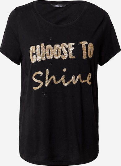 PRINCESS GOES HOLLYWOOD Shirt 'Shine' in Gold / Black, Item view
