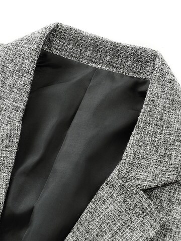 YOUTHUP Slim fit Suit Jacket 'Locker' in Grey