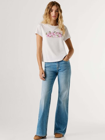 T-shirt 'MAHINA' Pepe Jeans en blanc