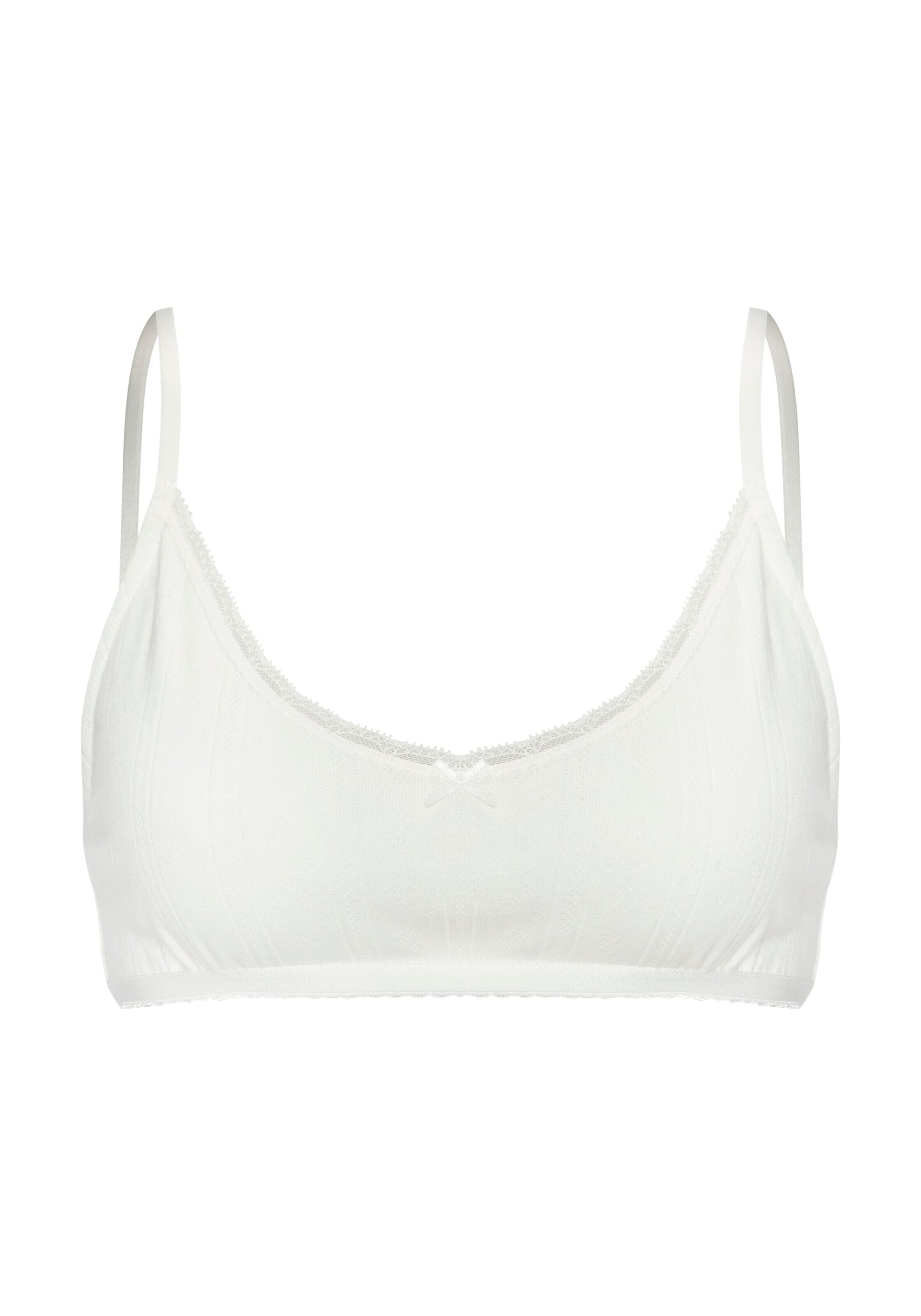 VIVANCE Bustier Biustonosz w kolorze biały: przód