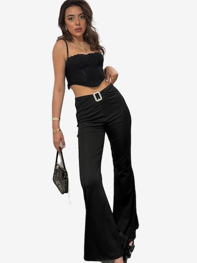 JANE's Pantalon outdoor en noir, Vue avec produit