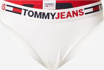 Tommy Jeans Slip in Wit: voorkant