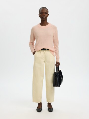 SELECTED Pulóver 'SLFLULU' - rózsaszín