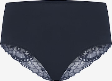Slip ' Azelia ' Hanro en bleu : devant