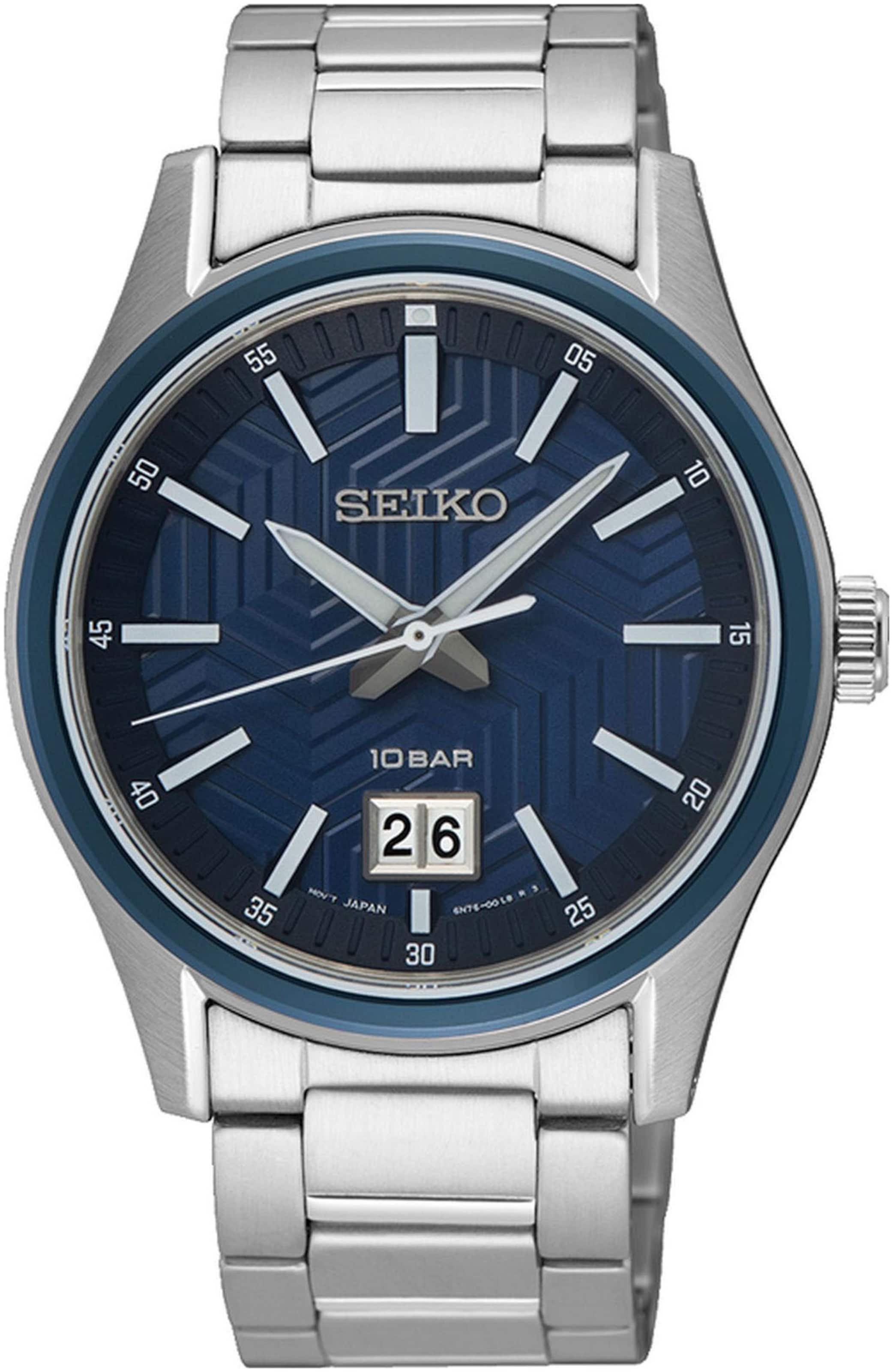 SEIKO Analog Watch in Blue: front