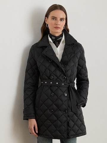 Lauren Ralph Lauren Mantel in Schwarz: Vorderseite