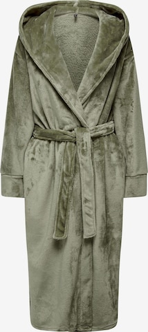 ONLY Bathrobe long 'MELODY' in Grey: front