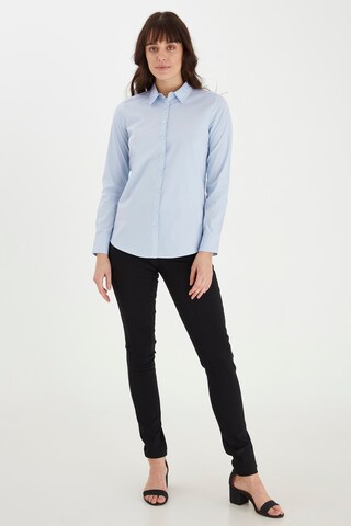 Fransa Blouse in Blauw