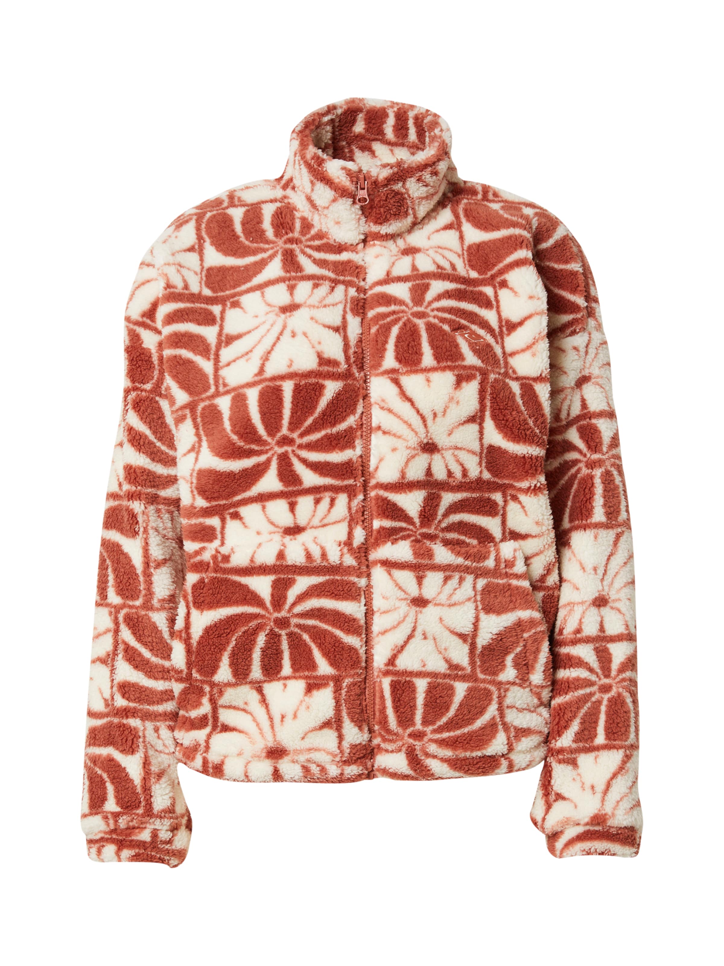 RIP CURL Функционално поларено яке 'AOTS -TY WILLIAMS' в червено: отпред