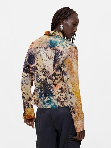 Desigual Bluse i blandingsfarvet