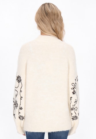 Pull-over usha FESTIVAL en blanc