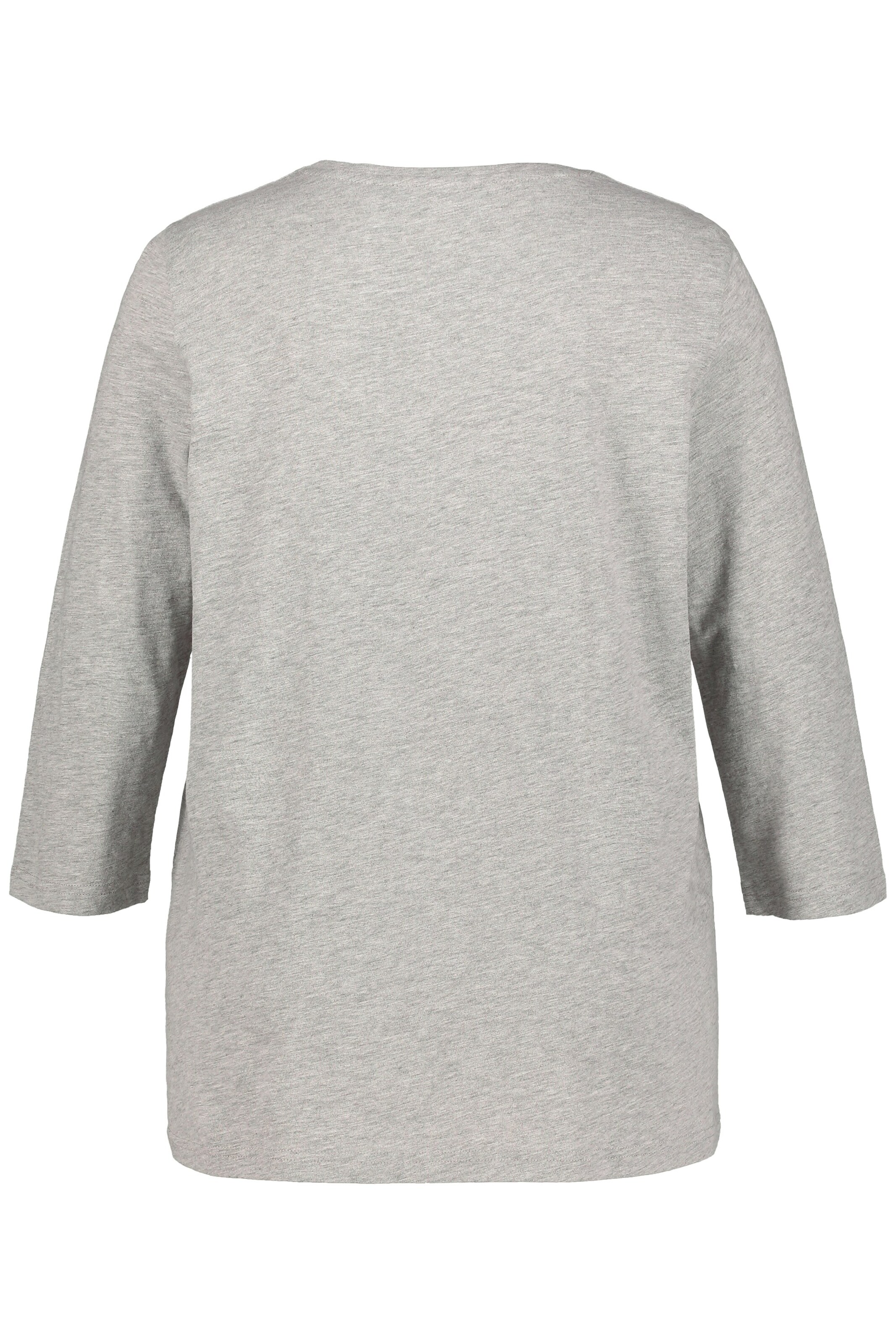 Frauen Shirts & Tops Ulla Popken Shirt in Hellgrau - CO66777 Frauen Shirts & Tops Ulla Popken Shirt in Hellgrau - CO66777