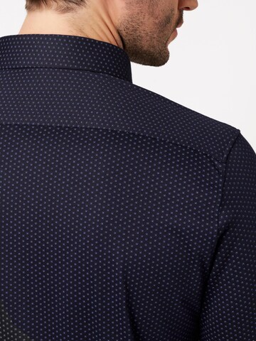 DESOTO Regular fit Button Up Shirt in Blue