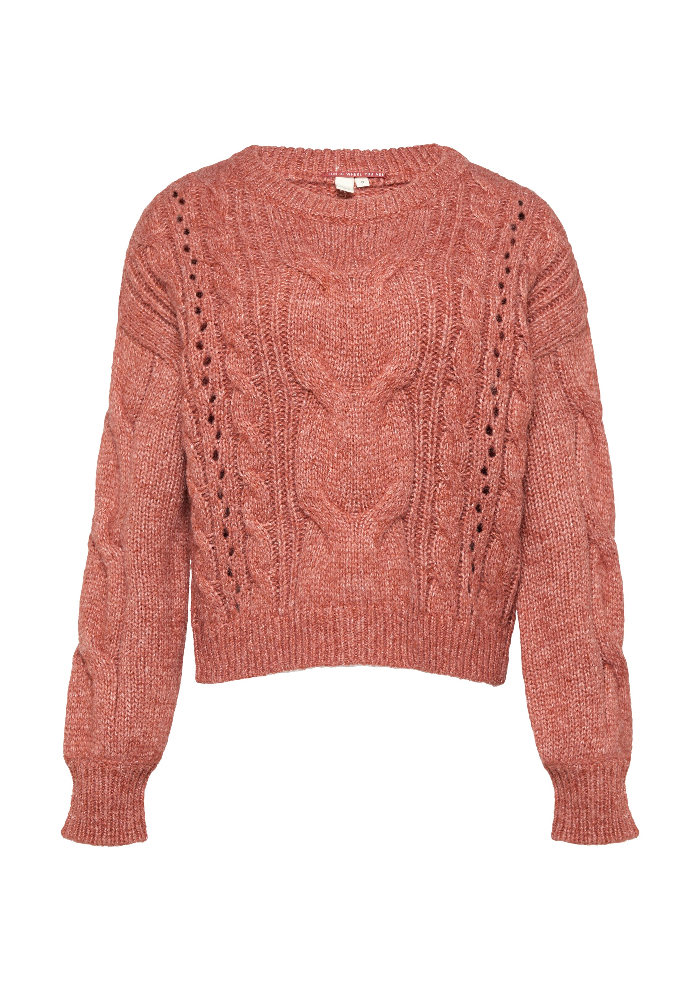 QS Pull-over en melon, Vue avec produit