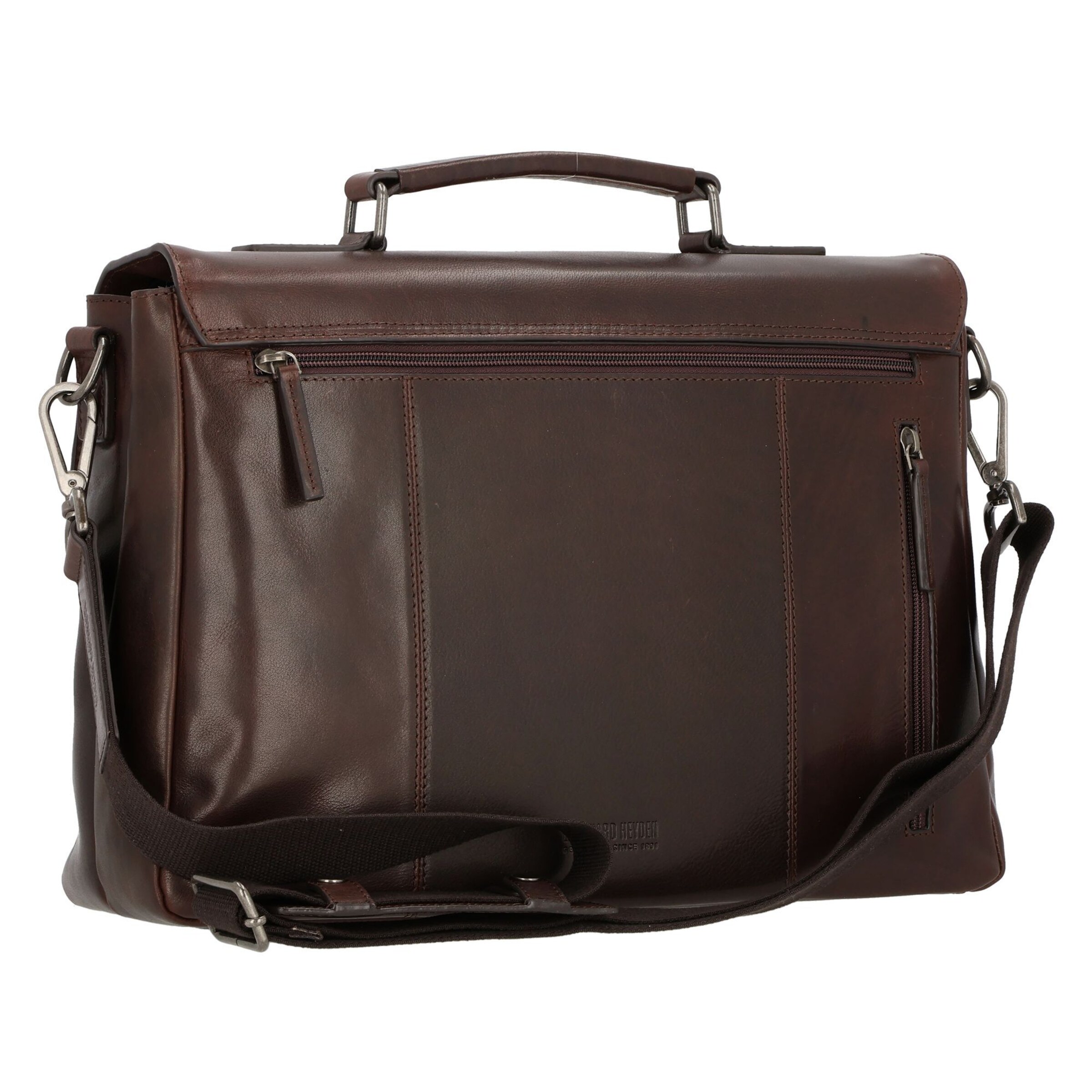 LEONHARD HEYDEN Aktentasche 'Roma' in Braun