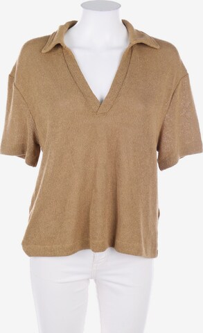H&M Top & Shirt in S in Brown: front