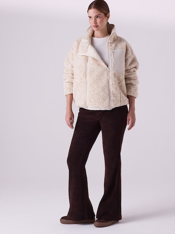 Next Flared Broek in Bruin