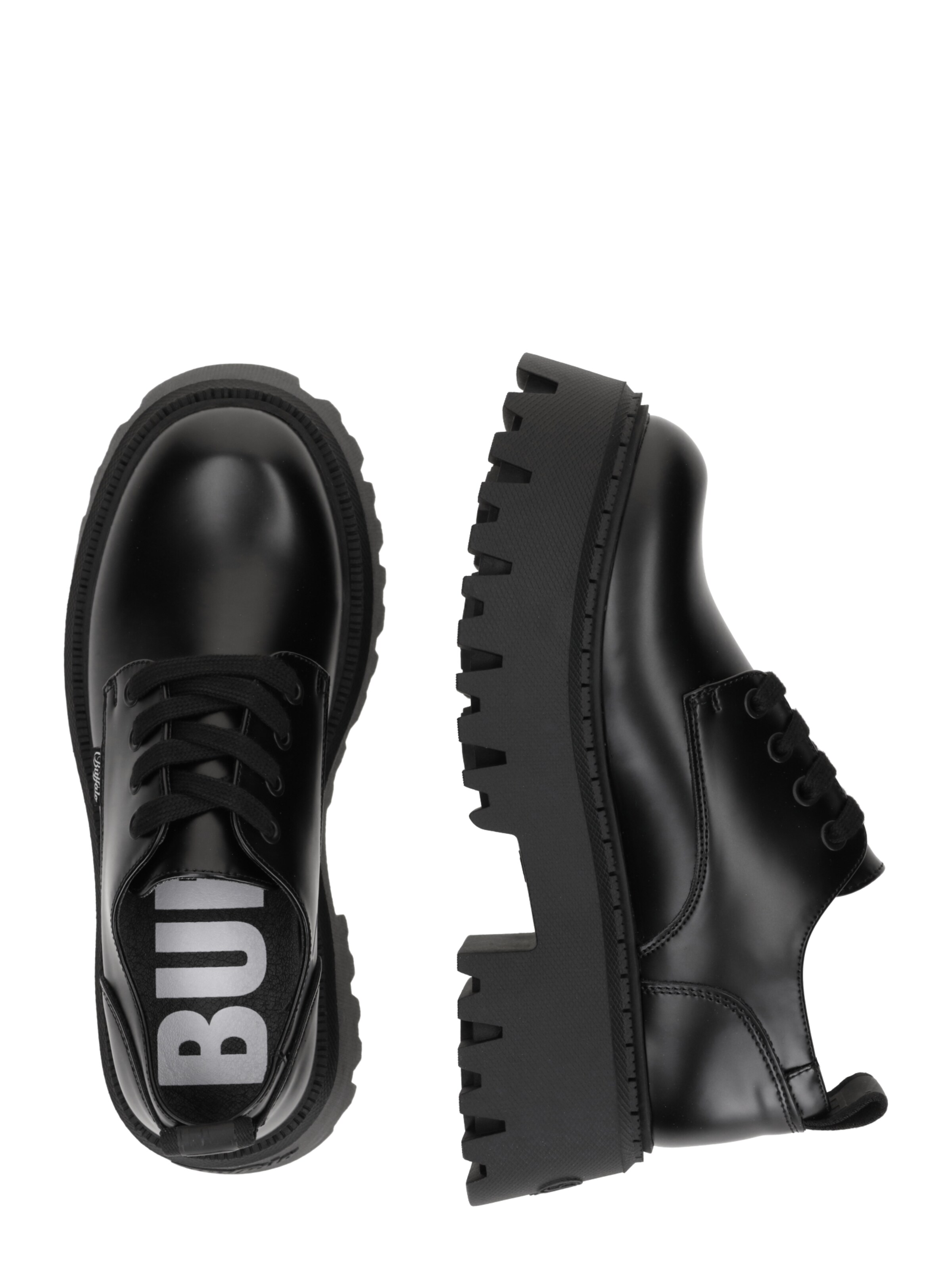 Scarpa stringata 'ASPEN' di BUFFALO in nero