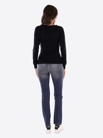 Pull-over 'Donna' Yes Zee en noir