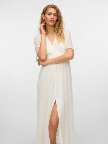 VERO MODA Shirt dress 'VMDora' in White