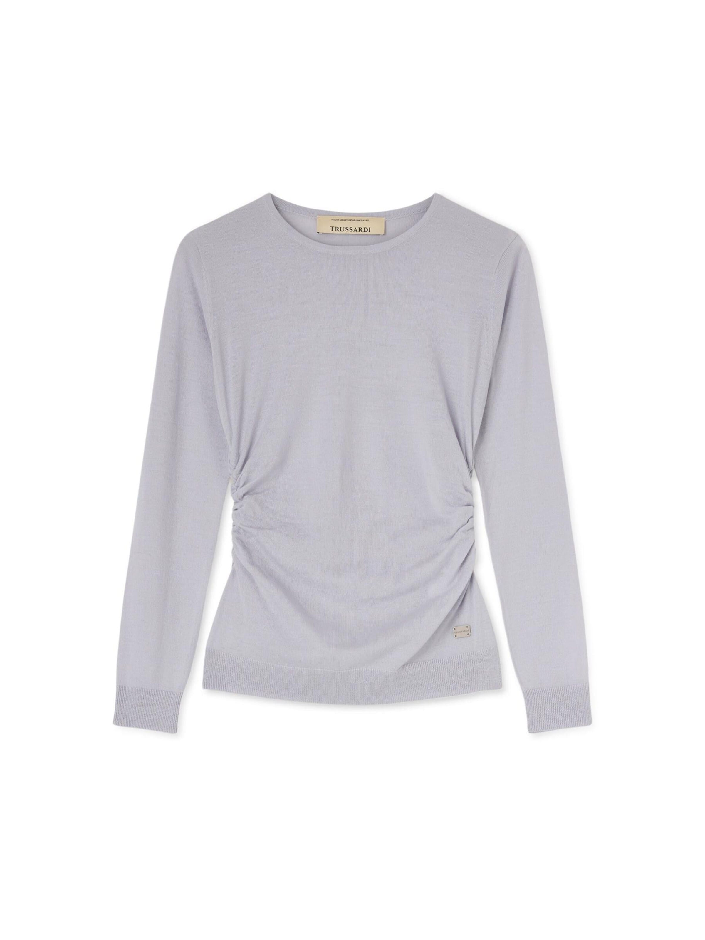 Pullover di Trussardi in grigio: frontale