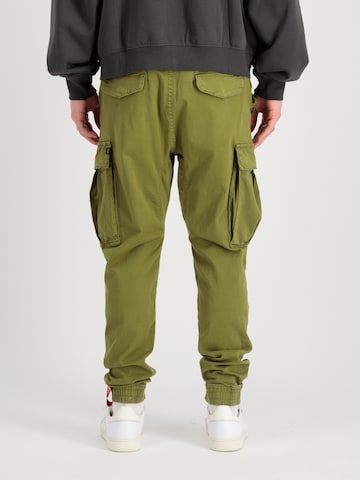 ALPHA INDUSTRIES Tapered Cargobukser i grøn