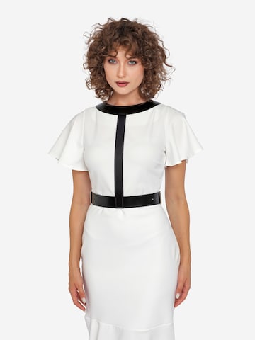 Haute Cuir Gürtel 'Nile'‌‌‌‌‌‌‌ in Schwarz: Vorderseite