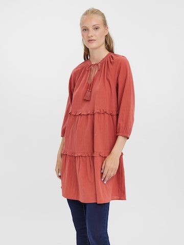 VERO MODA Tuniek 'Line' in Rood: voorkant